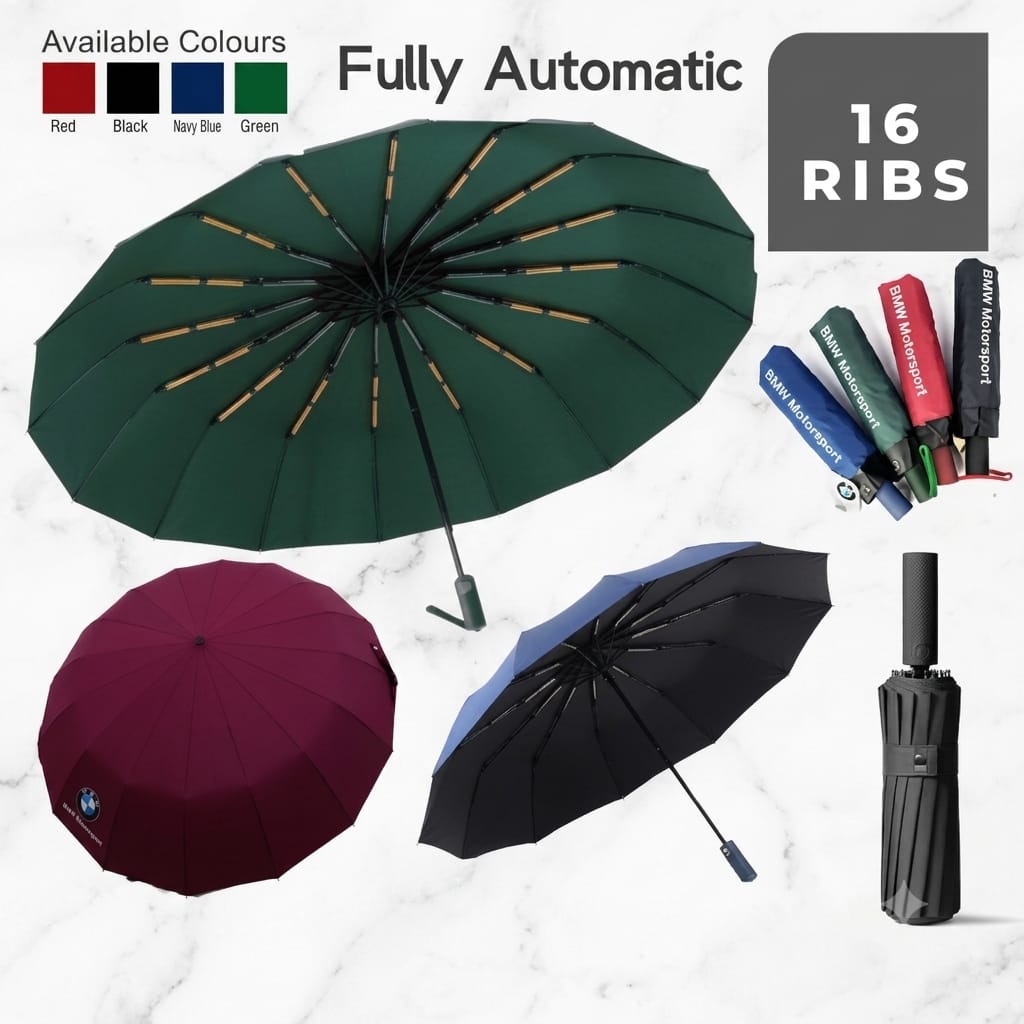BMW Premium 16 Ribs Umbrella